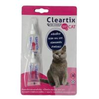 ราคา Cleartix spot on CAT (เคลียร์ติ๊กซ์ สปอต ออน แคท) ผลิตภัณฑ์ป้องกันและกำจัดเห็บหมัดชนิดหยดหลัง (800476338)