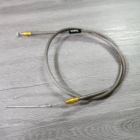 ราคา สายถัก ZERN สายเบรคหน้า 1.3 เมตร สายถักสีชา WAVE110i , WAVE125 , DREAM SUPERCUB สำหรับรถรุ่นดั้มเบรค (17585585276)