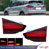 ราคา For Car Inside Rear Bumper Stop Brake Light Fit For Geely Atlas Pro 2020 Tail Lamp Taillight (46105253468)