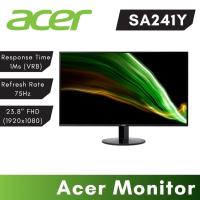 ราคา Acer Monitor LED 23.8” SA241YAbi 75Hz (VA, VGA, HDMI) จอมอนิเตอร์ (22331725080)