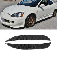 ราคา สําหรับ Acura RSX Honda Integra DC5 2002-2006 ด้านหน้าโคมไฟฝาครอบ Trim คาร์บอนไฟเบอร์ไฟหน้าคิ้วไฟหน้าเปลือกตาคิ้ว (54655496991)