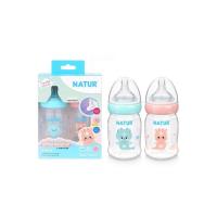 ราคา NATUR เนเจอร์ ขวดนม ขวดนมเด็ก คอกว้าง สมาร์ท Limited Dragon PP 5oz แพ็ก 2 (27413489466)