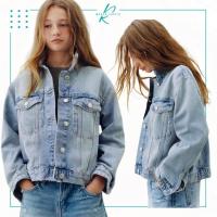 ราคา [ORIGINAL NEW] ZARA เสื้อแจ็คเก็ตยีนส์เด็ก ไซส์ 8-9 ปี | (28041263014)