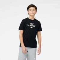 ราคา New Balance Kids Essentials เสื้อคอตตอน Reimagined Archive - สีดํา (29912228020)
