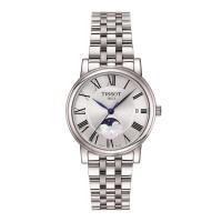 ราคา Tissot Carson Premium Lady Moonphase ทิสโซต์ คาร์สัน พรีเมี่ยม เลดี้ มูนเฟส สีเงิน T1222231103300 นาฬิกาผู้หญิง (15200168145)