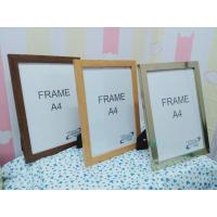 ราคา กรอบรูปA4 กรอบรูปใส่เกียรติบัตร ใบประกาศต่างๆ ขอบกรอบหนา 1 นิ้ว (7492082729)