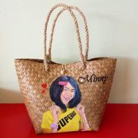 ราคา กระเป๋าสานเพ้นท์ ลายตามต้องการ (5618594932)