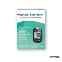 ราคา ON CALL Sure Sync Blood Glucose Meter ชุดเครื่องวัดน้ำตาลในเลือด (42769016964)