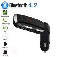 ราคา Car M7 Kit bluetooth อุปกรณ์ติดรถยนต์ อุปกรณ์เสริมรถยนต์FM Transmitter Car Charger บลูทูธติดรถยนต์ บลูทูธในรถยนต์ (12696452459)