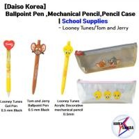 ราคา [Daiso Korea]อุปกรณ์การเรียน | ปากกาลูกลื่น ,ดินสอกด,กล่องดินสอ - Looney Tunes/Tom and Jerry (42312699055)