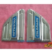 ราคา ครอบไฟหน้า 2 ชิ้น โครเมี่ยม ISUZU D-MAX 2007-2011 (AO) (2193848820)