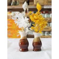 ราคา แจกัน บัวบาน บัวเงิน บัวทอง ดอกไม้พร้อมแจกัน สำหรับไว้พระ แพคคู่ ขนาด 22 cm คละสีแจกัน (7138967696)