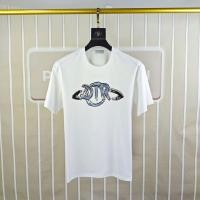 ราคา DIOR/DIOR/2026 ต้นฤดูใบไม้ผลิสไตล์ใหม่เสื้อยืดแขนสั้นชายหญิงคู่สไตล์ High-End สไตล์ขายร้อน Street Wear ทุกวันอินเทรนด์ Street สไตล์ Contrast สี 5DPW (51655656667)