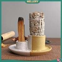 ราคา [HelleryTH] กระถางธูป 4 in 1 Sage Palo Santo Holder สําหรับเตาผิง Farmhouse Office (57252842881)