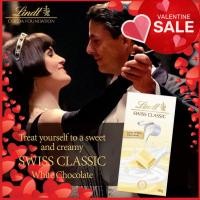 ราคา Lindt Swiss Classic White Chocolate ลินด์ท สวิส ช็อกโกแลตขาวคลาสสิก 100g (55155696718)