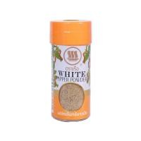 ราคา พริกไทยป่นขาวขวดเล็กเรือ เครื่องเทศ 100% White Pepper Powder 45g (1330993262)