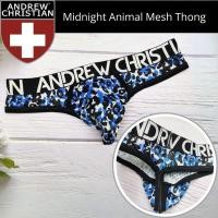 ราคา กางเกงในชาย Andrew Christian รุ่น Midnight Animal Mesh Thong (28971540124)