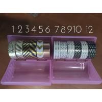 ราคา เทปฟอยล์ ทอง-เงิน เทปกระดาษ เทปแบ่งขาย Masking Washi Tape (1472735030)