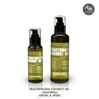ราคา Aroma&More Fractionated Coconut Oil (FCO) น้ำมันมะพร้าวสกัด Fractionated-Malaysia 100/200/1000ML Cosmetic grade (3574078939)