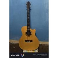 ราคา Paramount QAG514E กีตาร์โปร่งไฟฟ้า (26175571947)