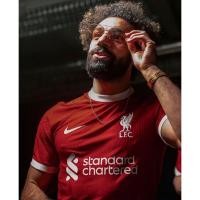 ราคา ของเเท้ 100% เสื้อลิเวอร์พูล 23/24 เกรดนักเตะ NIKE LIVERPOOL 2023/2024 HOME PLAYER JERSEY - GYM RED/WHITE (23768425052)