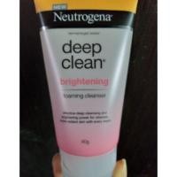 ราคา NEUTROGENA DEEP CLEAN BRIGHTENING FOAMING CLEANSER 40 g (1498900933)