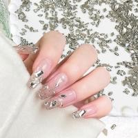 ราคา DSTH 50/100pcs เล็บ Rhinestones แก้วคริสตัล Flatback เพชรผสมรูปร่าง Sparkle Diy เล็บหรูหราเล็บอุปกรณ์เสริม HOT (49004443190)