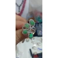 ราคา แหวนเงินหยกพม่า ดิบ (5554058235)