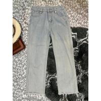 ราคา 015 กางเกงยีนส์มือสองไซด์ SM มิกกี้เมาส์ สีซีด น่ารักมาก (18225896043)