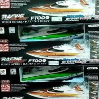 ราคา เรือไฟฟ้า FT-009 แถมแบตลิโพ2เซล7.4V1500M สปีด30km.เร่งตามมือ.ระบบเลี้ยว servo ใบพัดหางเสือ.พลิกคว่ำบังคับได้ด้วยรีโมท (7835715882)
