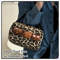 ราคา กระเป๋าเครื่องสําอางแมวน่ารัก/กล่องดินสอลายเสือด่าง/กระเป๋าเก็บของความจุขนาดใหญ่ขั้นสูง/กล่องดินสอตุ๊กตา/กระเป๋าเก็บของเดินทา (49805828838)