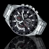 ราคา Casio Edifice Chronograph นาฬิกาข้อมือผู้ชาย สายแสตนเลส รุ่น EFV-550D-1A ของแท้ 100% ประกัน CMG 1 ปีเต็ม (15854250985)