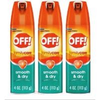 ราคา [EXP 2028] OFF Family Care Smooth & Dry สูตรแห้งเร็ว ไม่เหนียว ออฟ สเปรย์หอมกันยุง ขนาด 113 กรัม (24631824828)