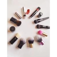 ราคา Ciccici แปรงแต่งหน้าแบบพกพา Loose Powder Brush แปรงปัดแก้มหัวเห็ดแปรงแป้งฝุ่นแบบพกพา KABUKI Retractable Covered (41718533010)