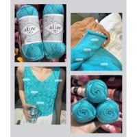 ราคา [นําเข้าแท้] ของแท้นําเข้า ALIZE DIVA FINE Yarn Rolls Alize Yarns สําหรับถัก เสื้อโครเชต์ กระโปรง ao dai ผ้าพันคออ่อน... (55202401689)