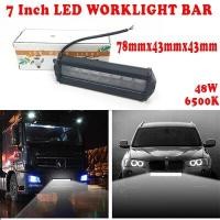 ราคา 48W ไฟ Led ทํางานบาร์ไฟสปอร์ตไลท์ไฟตัดหมอก 4X4 Off-Road SUV Pick Up 7 นิ้ว Super Brighter สีขาวทํางาน (44015646841)