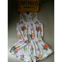 ราคา Forever21 จั๊มสูทผ้านุ่มป้ายห้อย ไซส์ M-L ป้าย 790 บาท ขายแค่ 270 บาท (1222457429)