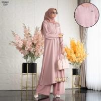 ราคา NMR Mango Stretch Tunic Pants Set Vol 1528-4 จัมโบ้ (55254367524)