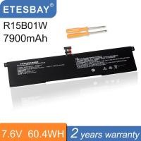 ราคา ETESBAY R15B01W 7900MAh/60.4WH แบตเตอรี่แล็ปท็อปสำหรับ Xiaomi Mi Pro 15.6นิ้ว Series TM1701 171501-AQ โน้ตบุ๊ค Li-Ion (22924769688)