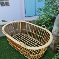 ราคา เปลที่นอนไกลเด็ก สวยงาม ตรงปก (เด็กนอนเด็กน้อยเตียงที่นอน อู่กลางเล็ก ) สวยงามเข้าใหม่พร้อมส่งจ้า เปลหวายไม้หวายพร้อมส่ง (7991136631)