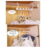 ราคา GANTUNGAN Wonder Hanger magic ไม้แขวนเสื้อที่ใช้งานได้จริง ตู้เสื้อผ้าประหยัดพื้นที่ (26181076111)