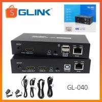 ราคา Glink GL-040 KVM/HDMI Extender 4K Cat5e/6e 120M+USB อุปกรณ์ขยายสัญญาณภาพและเสียง (24671234566)