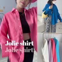 ราคา Jolie shirt เชิ้ต Oversize ชายเสื้อทรงโค้งเสริมลุคได้หลากหลาย (21756249957)