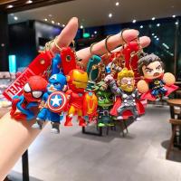 ราคา พวงกุญแจ จี้การ์ตูนซุปเปอร์ฮีโร่มาร์เวล ไอรอนแมน สไปเดอร์แมน เหมาะกับของขวัญ สําหรับรถยนต์ (25604795809)