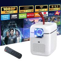 ราคา เครื่องฉายภาพคุณภาพสูง 4K โปรเจคเตอร์ T6 H713 HD พกพา Android 11 โปรเจคเตอร์สมาร์ทมินิสำหรับใช้ในบ้าน 200 ลูเมน รุ่น (41652014373)
