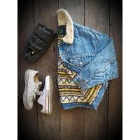 ราคา jean jacket big john บุขนแกะ (มือสอง) (22785837382)