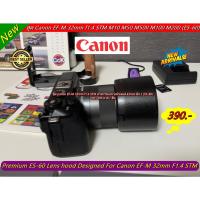 ราคา ฮูดเลนส์ Canon EF-M 32mm f1.4 STM เทียบเท่า ES-60 มือ 1 (22332569498)