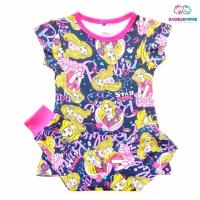 ราคา ชุดนอน Barbie baby Kids Big size Unisex Boy Girl Sleepsuit (23369016533)