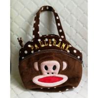 ราคา กระเป๋าถือ Paul frank ขนกำมะหยี่ (703037526)