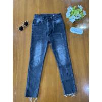 ราคา กางเกงยีนส์สีดำฟอก งานป้าย2511 (6474599402)